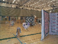 #332. Quilt Show - middle overall view