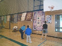 #352. Quilt Show - West wall childrens section