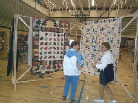 #353. Quilt Show - Maple leaves forever, flying dutchman yellow