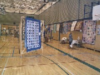 #493. Main Quilt Show - S.W. corner shot looking toward center