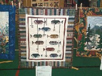 #540. Close Ups - 2nd clothes line (lots of hooks and lots of fish)