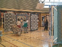 #556. Main Quilt Show - middle 3 big quilts