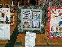 #564. Close Ups - 1 st clothes line (kites, bird house, flowers)