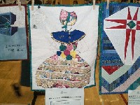 #570. Close Ups - 1 st clothes line (lady and hand-bag)