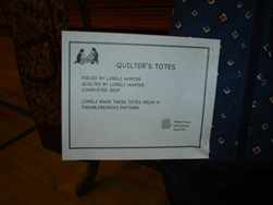 2010 Quilt Show - Quilt Info Pages!