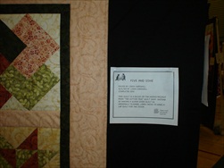 2010 Quilt Show - Quilt Info Pages!