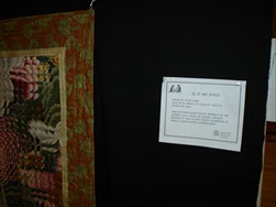 2010 Quilt Show - Quilt Info Pages!