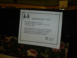 2010 Quilt Show - Quilt Info Pages!